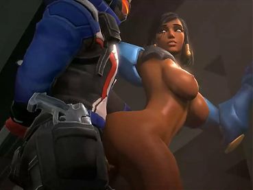 And So It Begins. Soldier 76 Fucking Pharah (Version 1) 